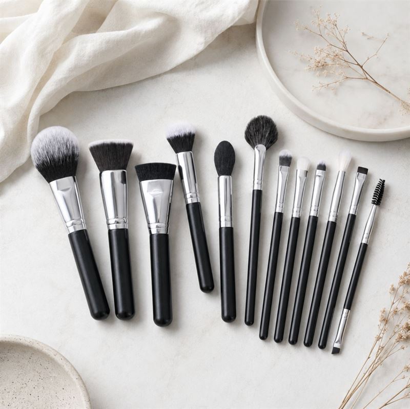 Technique PRO Galactic Ray Sminkborstar Set - 12 delar