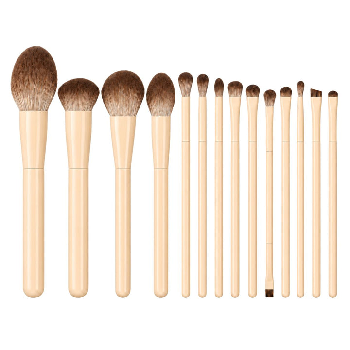 Technique PRO Vanilla Makeupborstset - 14 st