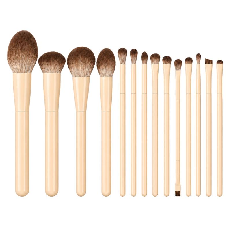 Technique PRO Vanilla Makeupborstset - 14 st