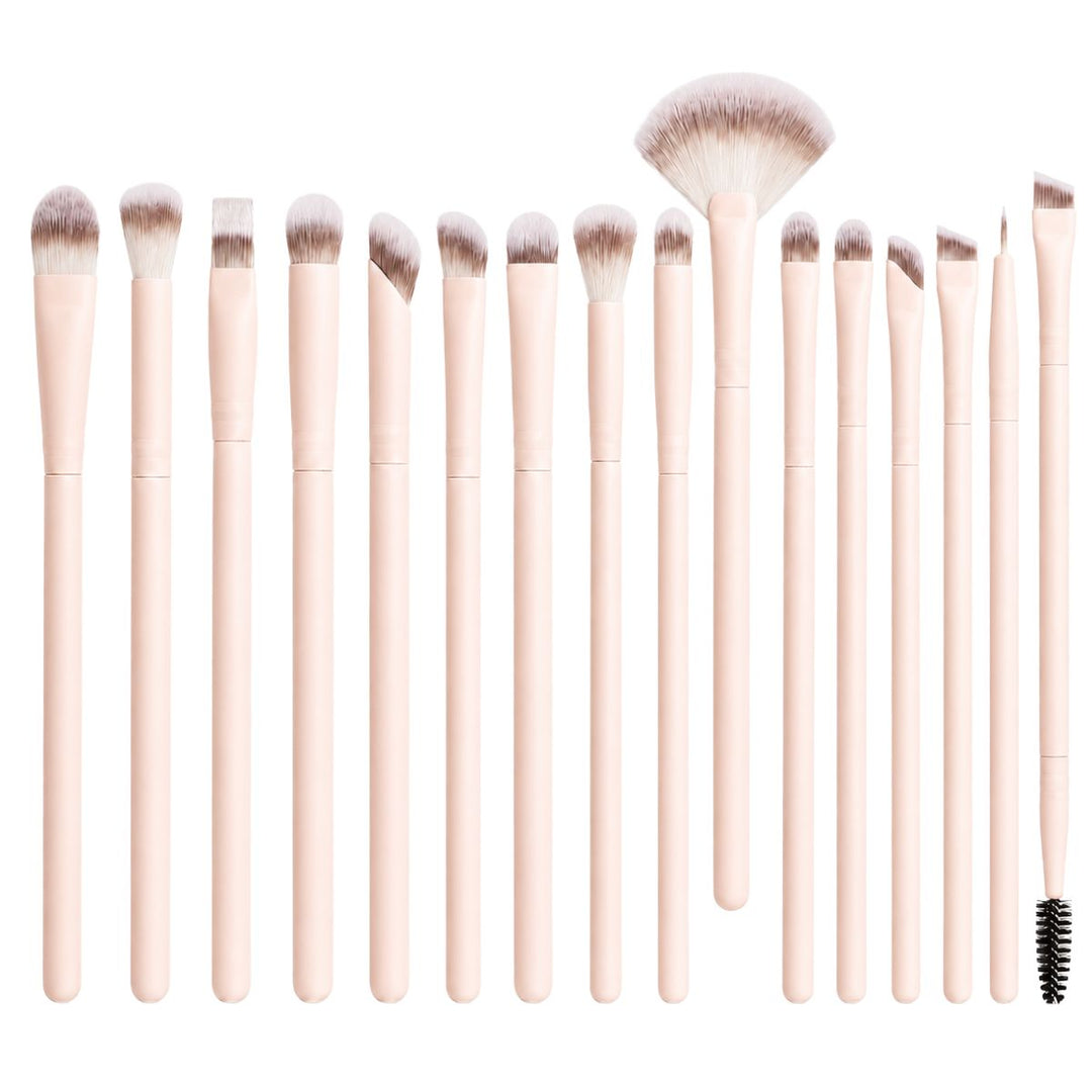 Technique PRO Keen Eyeshadow, Eyebrow & Detailing Sminkborstset - 16 st