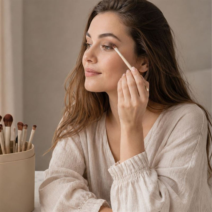 Technique PRO Dover Makeupborstset - 18 st professionella sminkborstar