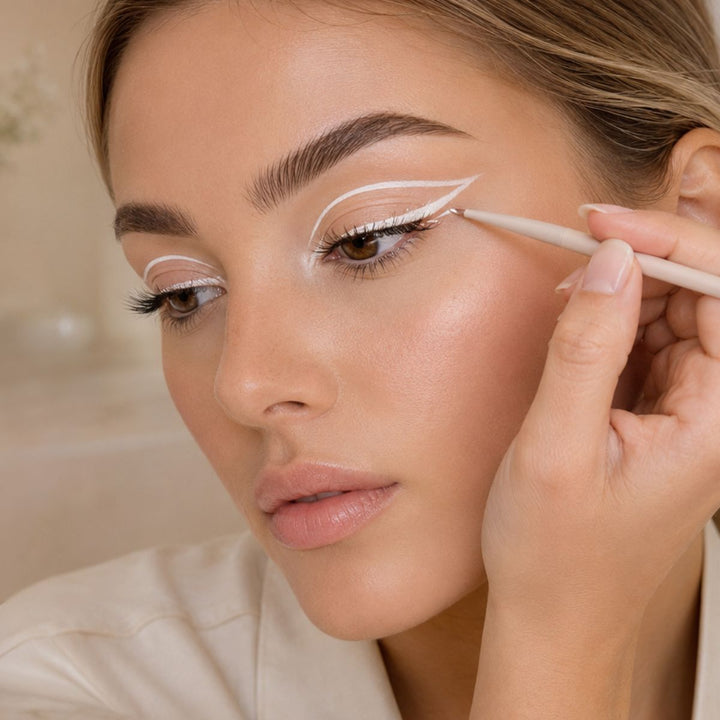 Technique PRO Flick Eyeliner, Bryn & Detalj Makeupborstset - 9 st