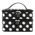 AVERY Dots Dubbel necessär - | Fashiongirl