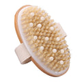 Badborste med massageknoppar i mässing för exfoliering – | Fashiongirl