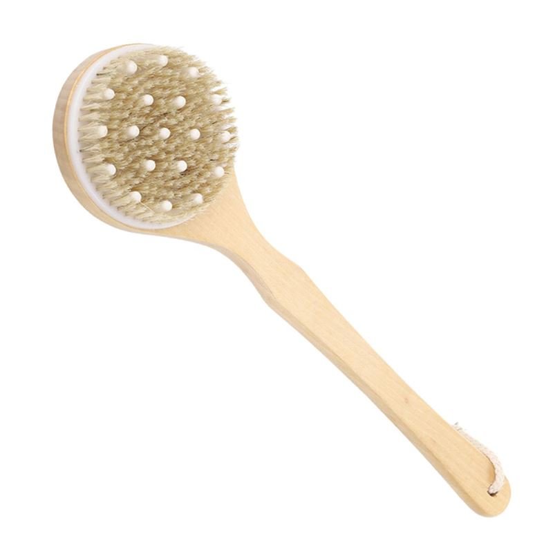 Bath brush with massage buds for exfoliation - | Fashiongirl