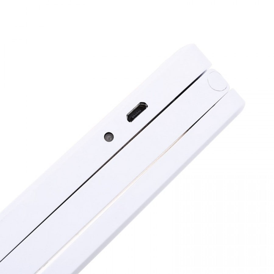 Batteridriven LED-lampa – Fällbar skrivbordslampa – Vit – | Fashiongirl