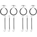 Bungee Hair Elastic 1-pack (10 st.) – Svart – Håraccessoarer | Fashiongirl