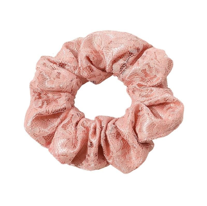 Chris Rubin Alice Scrunchie - Peach Pink - Hair Accessories