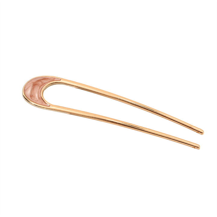 Chris Rubin Alina French Chignon Hairpin – Champagne – Håraccessoarer