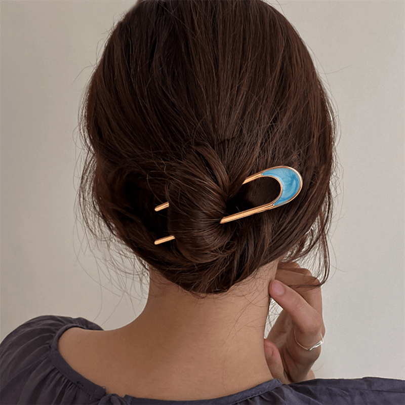 Chris Rubin Alina French Hairpin – Midnight – Håraccessoarer
