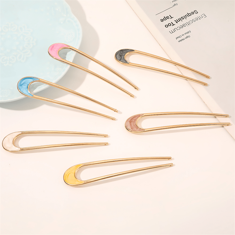 Chris Rubin Alina French Hairpin – Midnight – Håraccessoarer