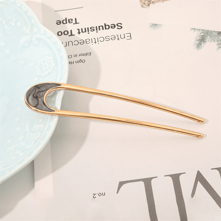 Chris Rubin Alina French Hairpin – Midnight – Håraccessoarer