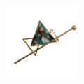 Chris Rubin Cora Slider Hair Claw – Jade – Håraccessoarer | Fashiongirl