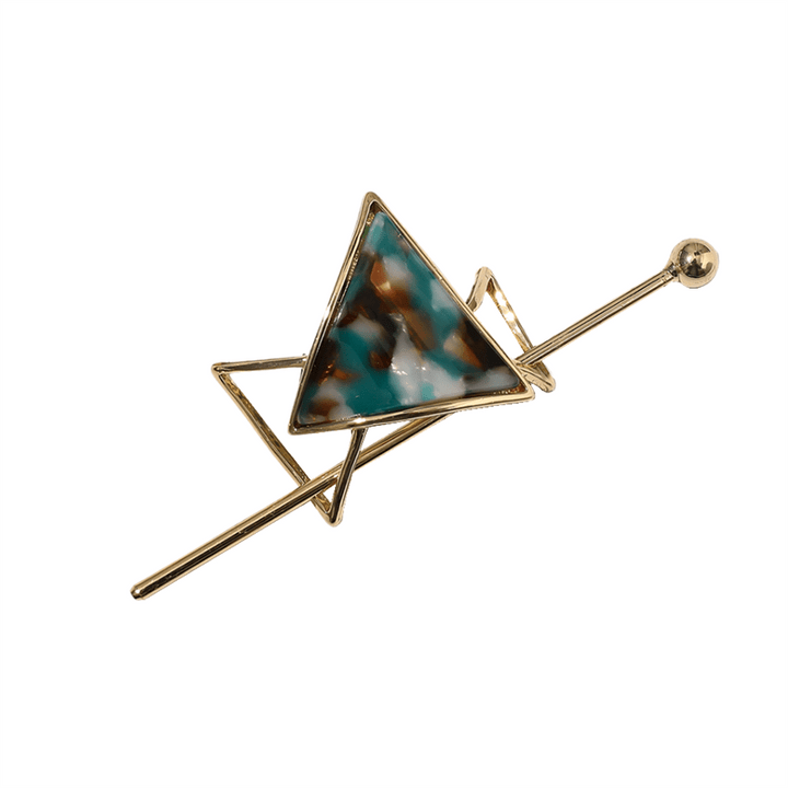 Chris Rubin Cora Slider Hair Claw - Jade - Hair Accessories | Fashiongirl