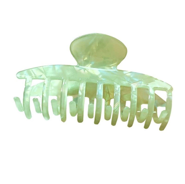 Chris Rubin Daze Hair Claw - Green Marble - Hair Accessories | Fashiongirl