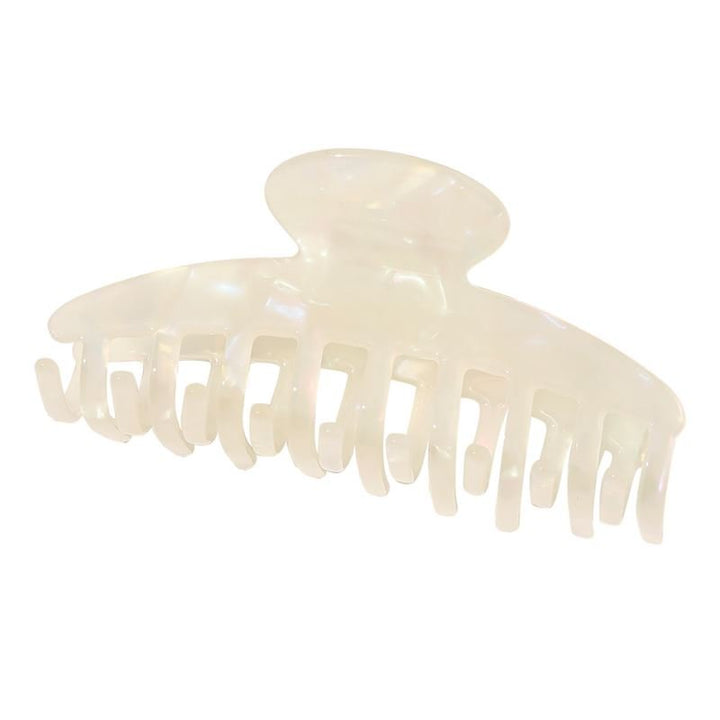 Chris Rubin Daze Hair Claw - White Marble - Hair Accessories | Fashiongirl