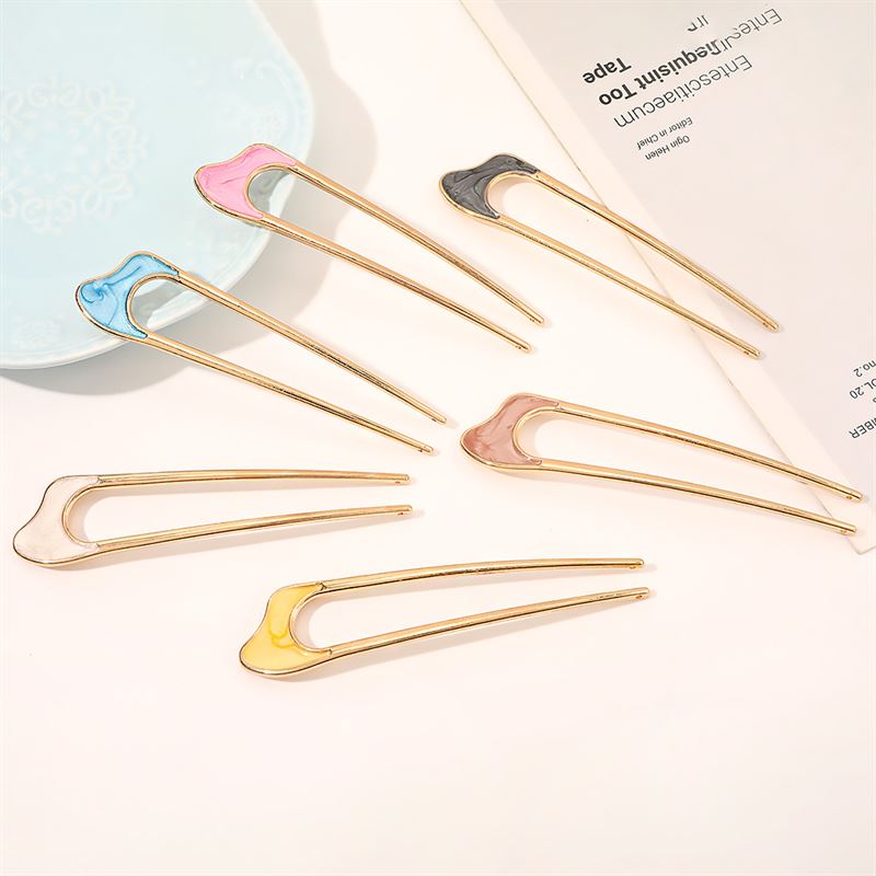 Chris Rubin Emely Hairpin – Champagne – Håraccessoarer | Fashiongirl