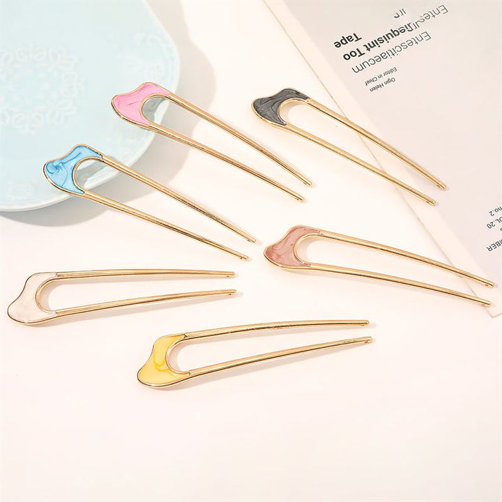 Chris Rubin Emely Hairpin – Champagne – Håraccessoarer | Fashiongirl