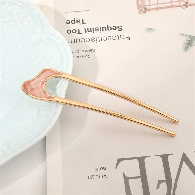 Chris Rubin Emely Hairpin – Champagne – Håraccessoarer | Fashiongirl