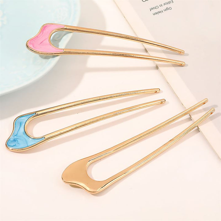 Chris Rubin Emely Hairpin – Champagne – Håraccessoarer | Fashiongirl
