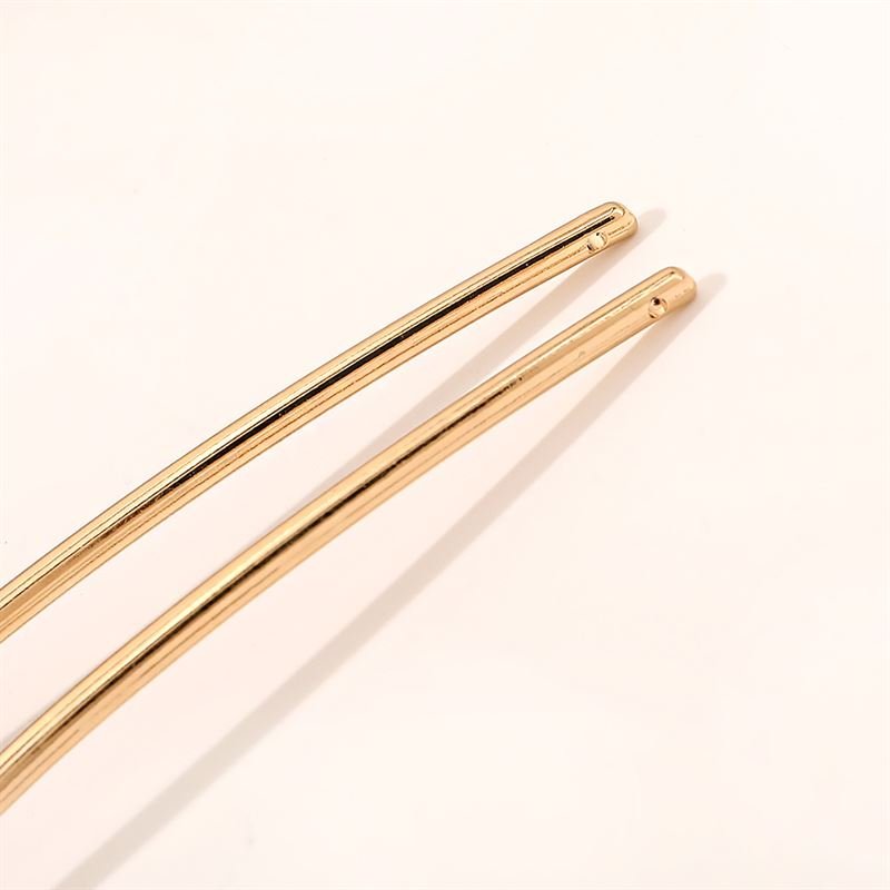 Chris Rubin Emely Hairpin – Champagne – Håraccessoarer | Fashiongirl