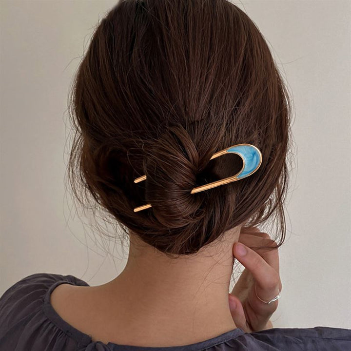 Chris Rubin Emely Hairpin – Champagne – Håraccessoarer | Fashiongirl