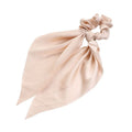 Chris Rubin Giana Scrunchie med scarf – Beige – Håraccessoarer