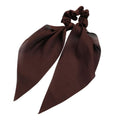 Chris Rubin Giana Scrunchie med scarf – Brun – Håraccessoarer
