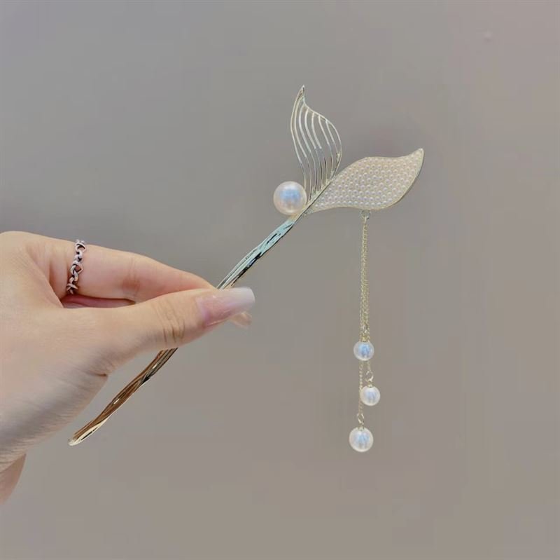 Chris Rubin Halia Hair Stick – Pärlor – | Fashiongirl