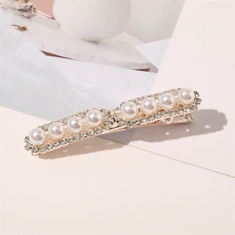 Chris Rubin Haven Hair Claw - Pearl - Hair Accessories | Fashiongirl