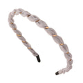 Chris Rubin Hera Headband – Cloudy Grey – Håraccessoarer | Fashiongirl