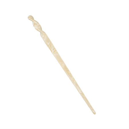 Chris Rubin Jade Hair Stick – Gul marmor – | Fashiongirl