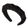 Chris Rubin Kiara-hårband – svart – håraccessoarer | Fashiongirl