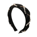 Chris Rubin Kiko-hårband – svart – håraccessoarer | Fashiongirl