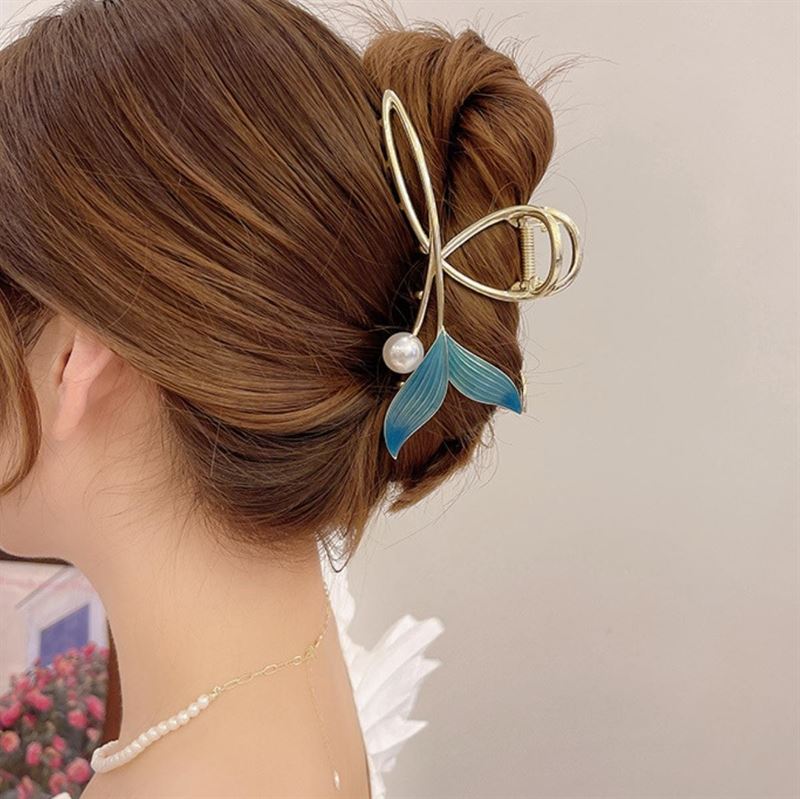 Chris Rubin Mermaid Hair Claw - Ocean - Hair Accessories | Fashiongirl