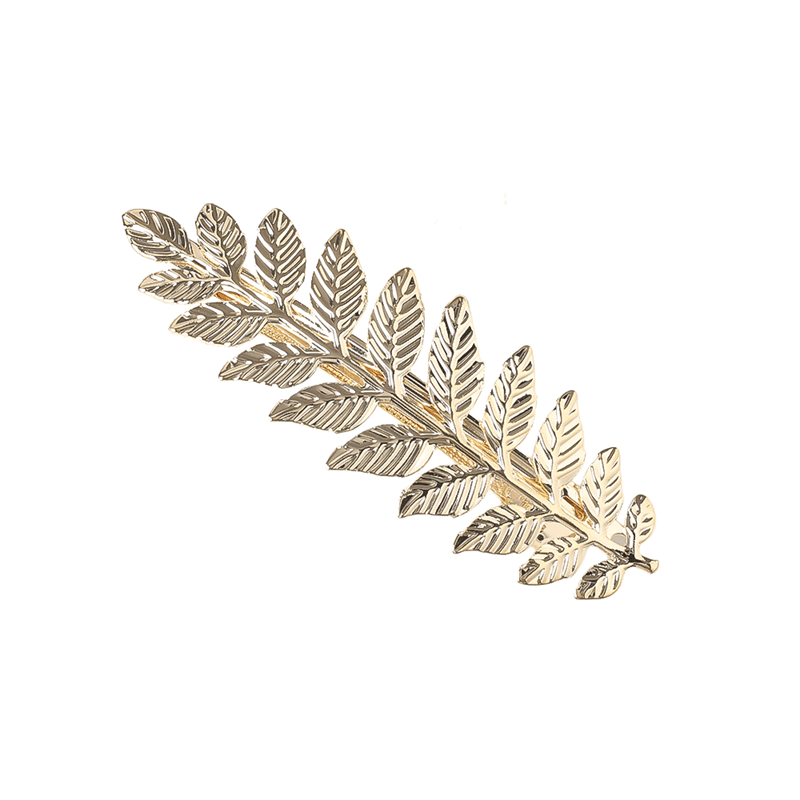 Chris Rubin Nyla Hair Claw - Gold - Hair Accessories | Fashiongirl