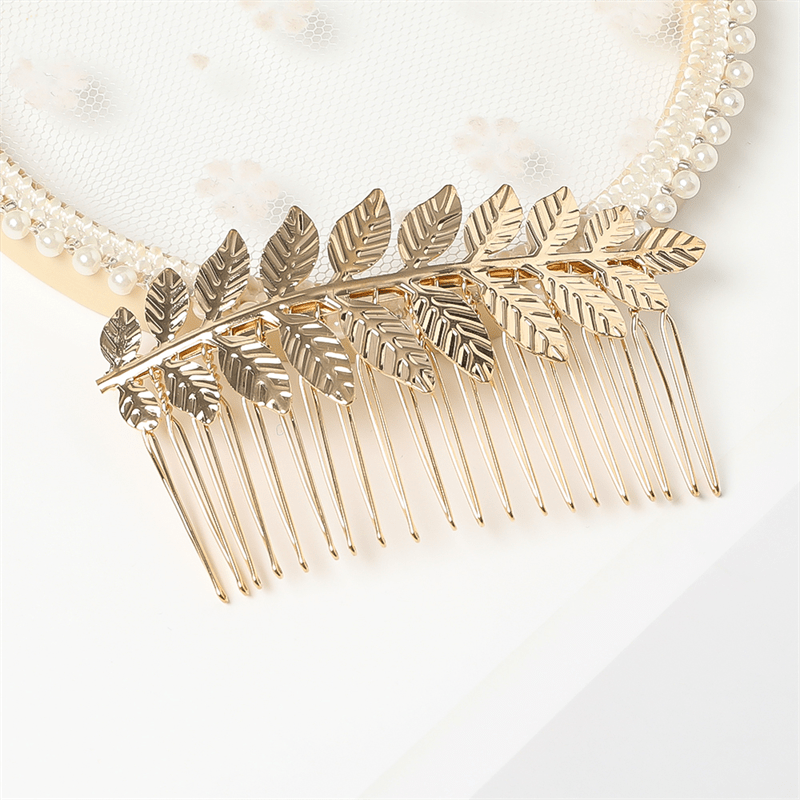 Chris Rubin Nyla hårkam – guld – | Fashiongirl