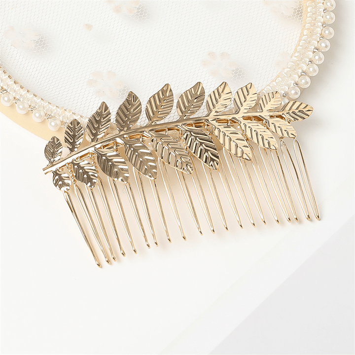 Chris Rubin Nyla hårkam – guld – | Fashiongirl