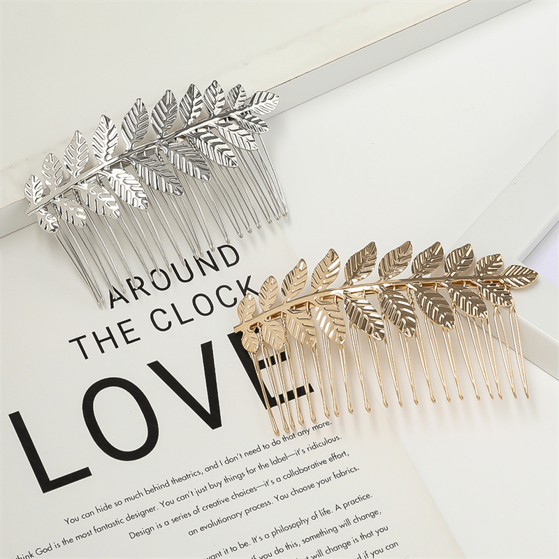Chris Rubin Nyla hårkam – guld – | Fashiongirl