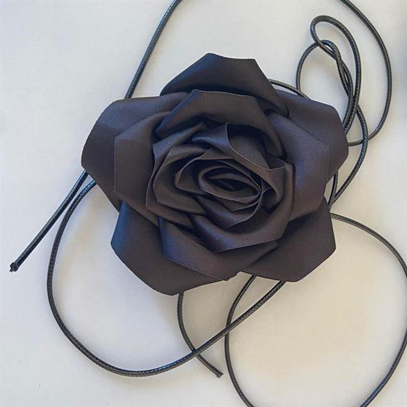 Chris Rubin Rosalia Choker Halsband - Svart - | Fashiongirl
