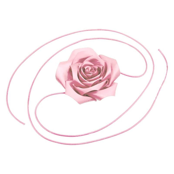 Chris Rubin Rosalia Choker Halsband - Rosa - | Fashiongirl