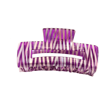 Chris Rubin Ruby Hair Claw - Chromatic Purple - Hair Accessories | Fashiongirl
