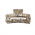 Chris Rubin Ruby Hair Claw – Chromatic Strips – Håraccessoarer | Fashiongirl