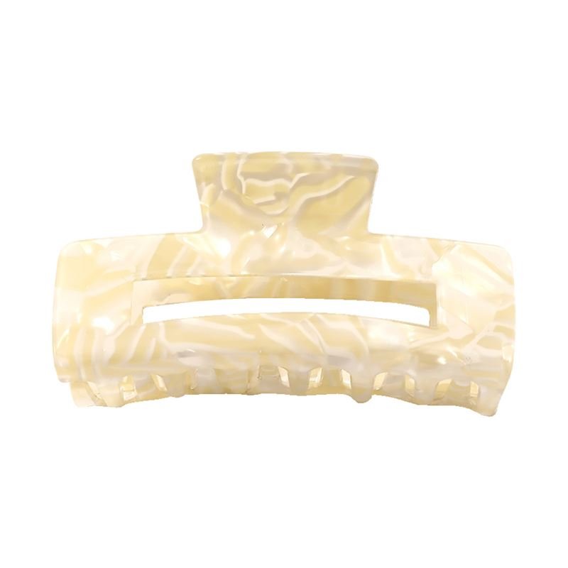 Chris Rubin Ruby Hair Claw - Ivory - Hair Accessories | Fashiongirl