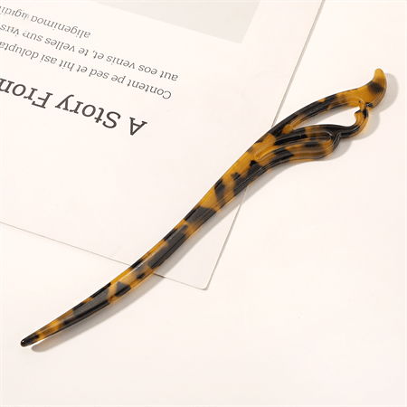 Chris Rubin Zoe Wing Hairpin – Dark Tortoise – Håraccessoarer | Fashiongirl