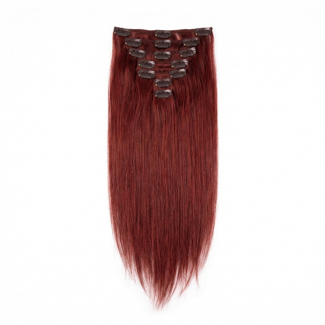 Clip In Extensions 33 Red - Clip in Extensions - Fashiongirl