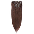 Clip In Extensions - 40 cm #2 Mörkbrun - | Fashiongirl