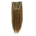 Clip In Extensions – 40 cm #4/27 Brun/Mediumblond Mix – | Fashiongirl