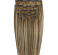 Hårförlängningar med klämfäste #12/613 Mörkblondmix – 7 set – 60 cm | Gold24 – | Fashiongirl