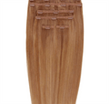 Hårförlängningar med klämfäste #30 Chestnut – 7 set – 60 cm | Gold24 – | Fashiongirl
